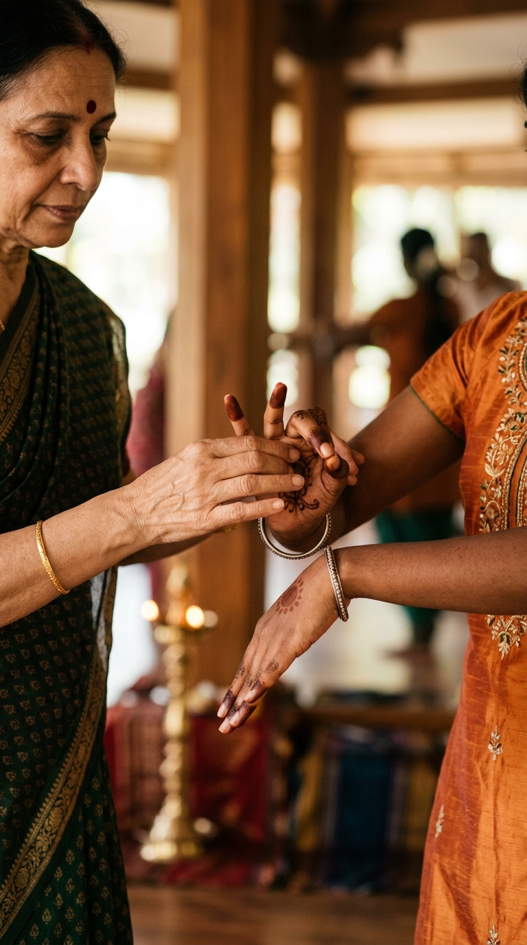 Behind the Mudras